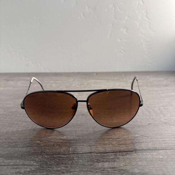 SERENGETI Sunglasses DRIVERS 5222D Aviator BLACK Full Rim FRAMES ONLY - Picture 1 of 7